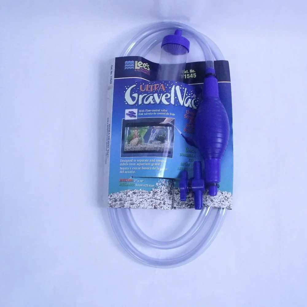 Lee's Ultra Gravel Vac Vacuum Siphon Fish Tank